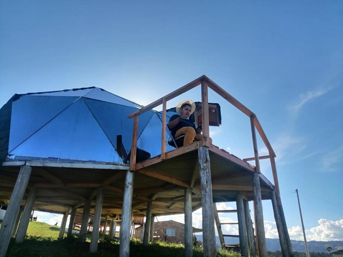 Cabanas El Mirador Del Tomine Guatavita Exteriér fotografie