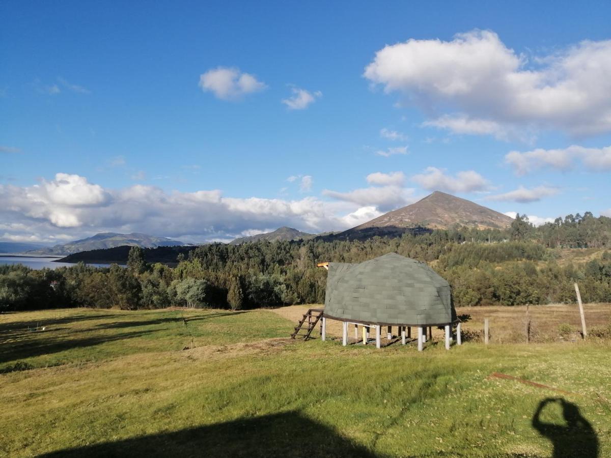 Cabanas El Mirador Del Tomine Guatavita Exteriér fotografie