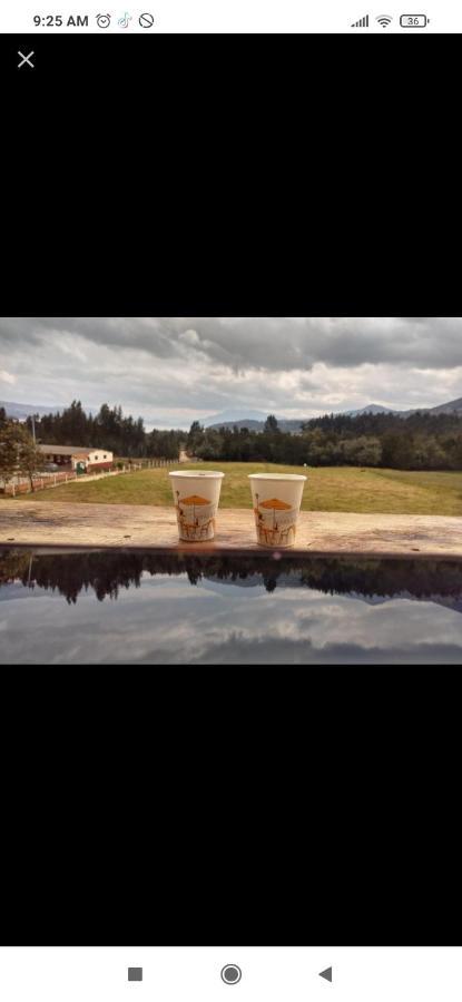 Cabanas El Mirador Del Tomine Guatavita Exteriér fotografie